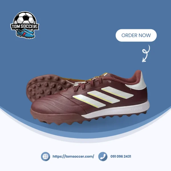 Adidas Copa Pure 2 League TF Nâu Đỏ IE7497Adidas Copa Pure 2 League TF Nâu Đỏ IE7497