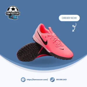 Nike Kids Phantom GX II Academy TF Hồng Đen FJ2608-600