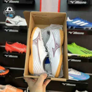 Mizuno Alpha Select IN Trắng Tím P1GG236509