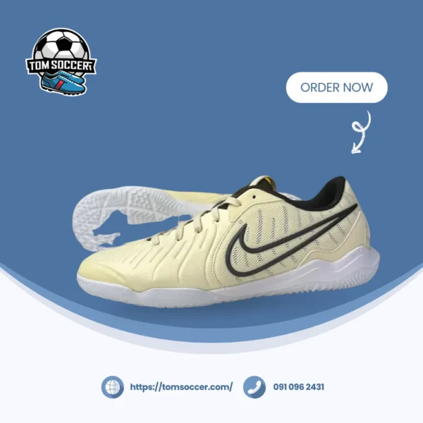 Nike Tiempo Legend 10 Academy IC Trà Sữa Đen DV4341-700